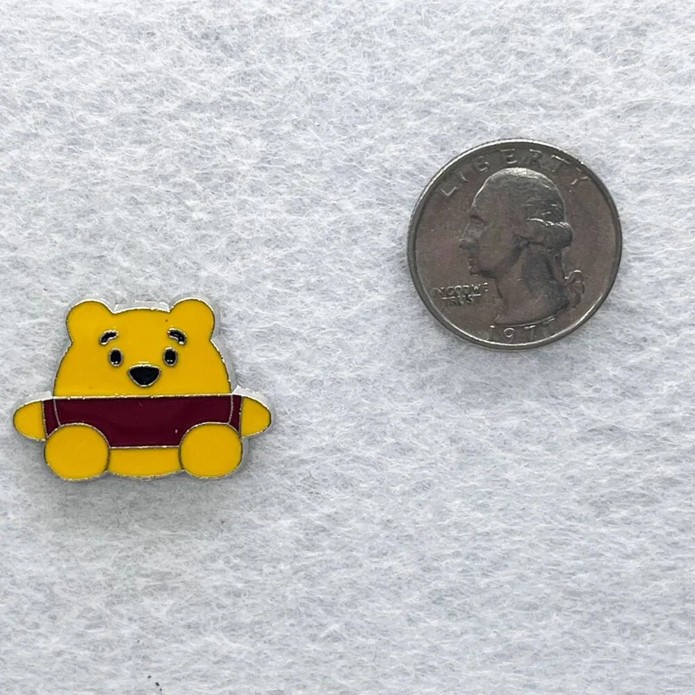 🔮 5/$25 Disney Winnie The Pooh Round‎ Character Pin